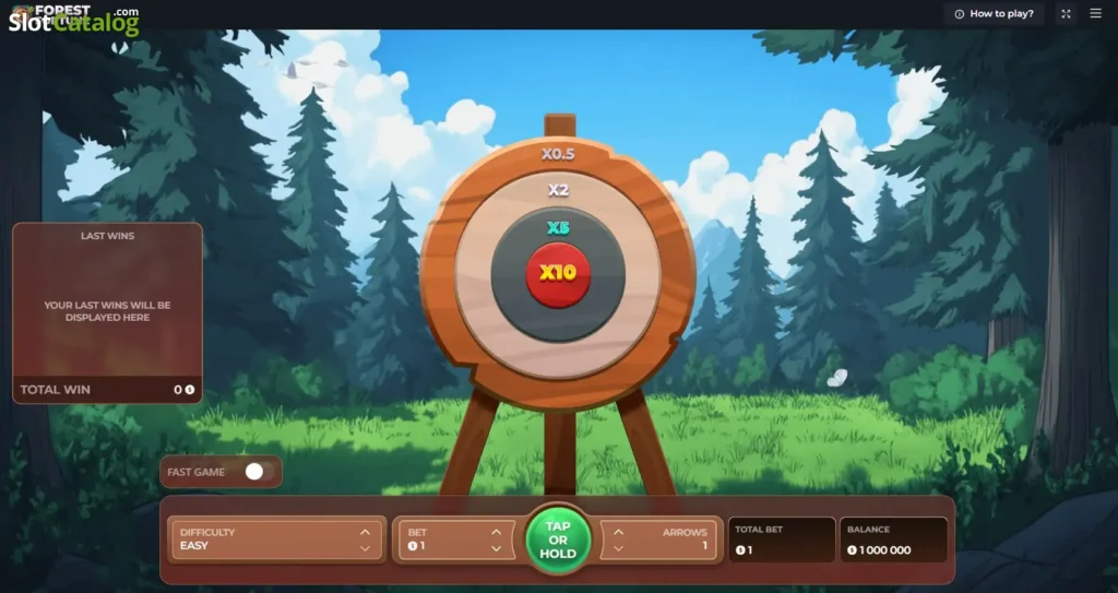Forest Arrow gra kasynowa