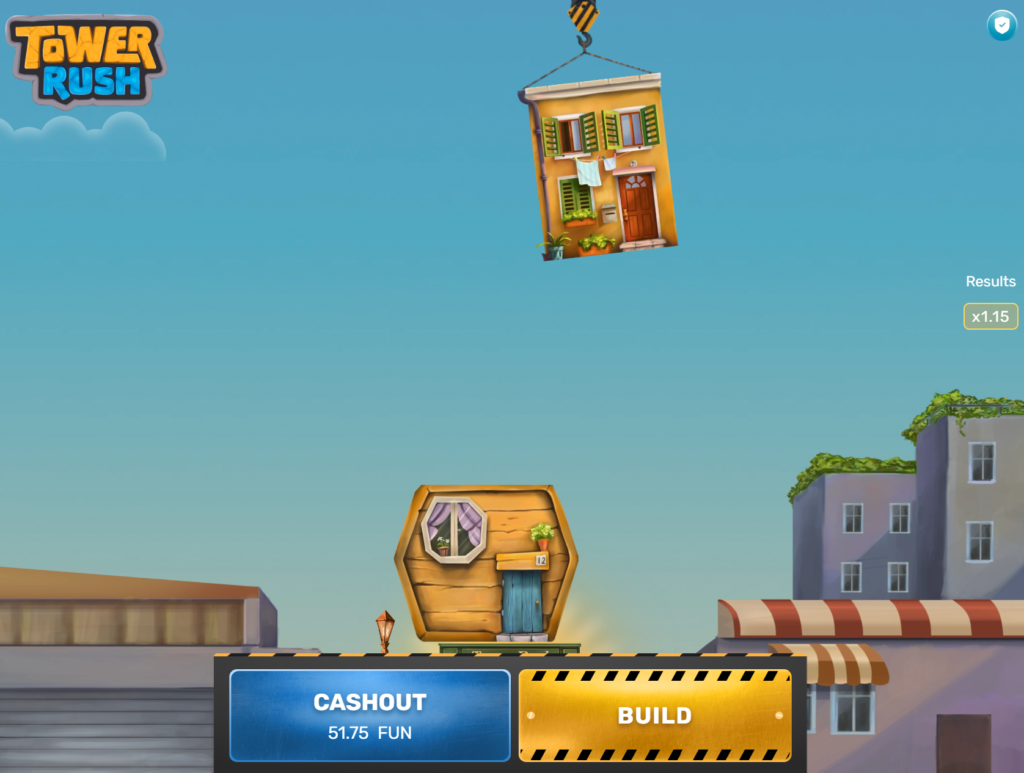 Tower Rush gra kasynowa