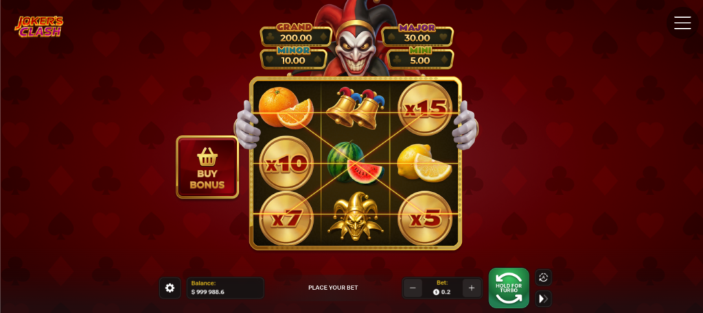 Joker's clash inout games