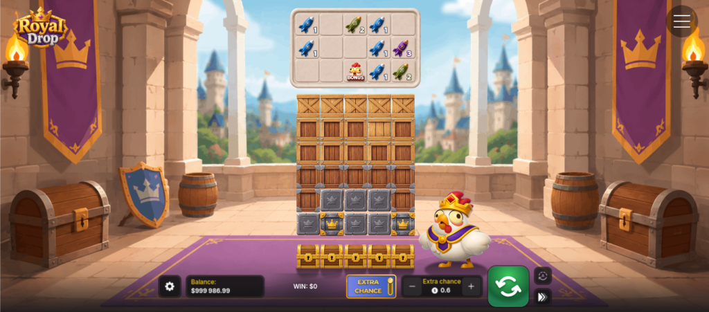 Royal drop inout games