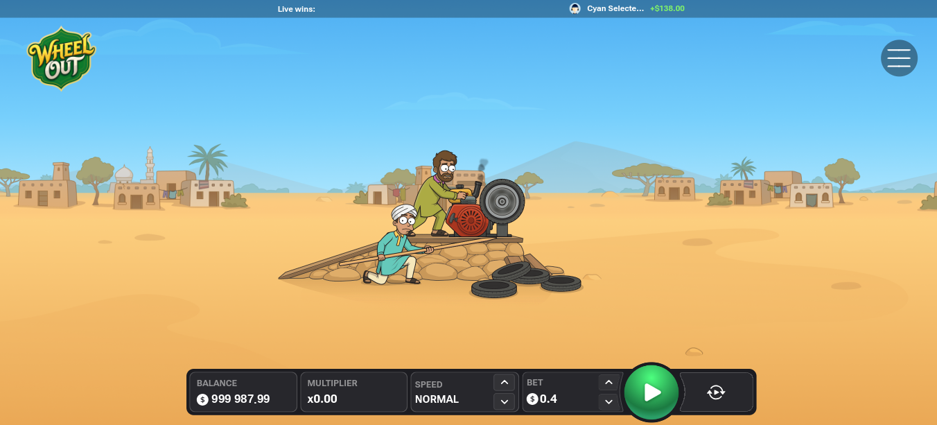 Wheel out - opinia o grze inout games: zasady i demo krok po kroku